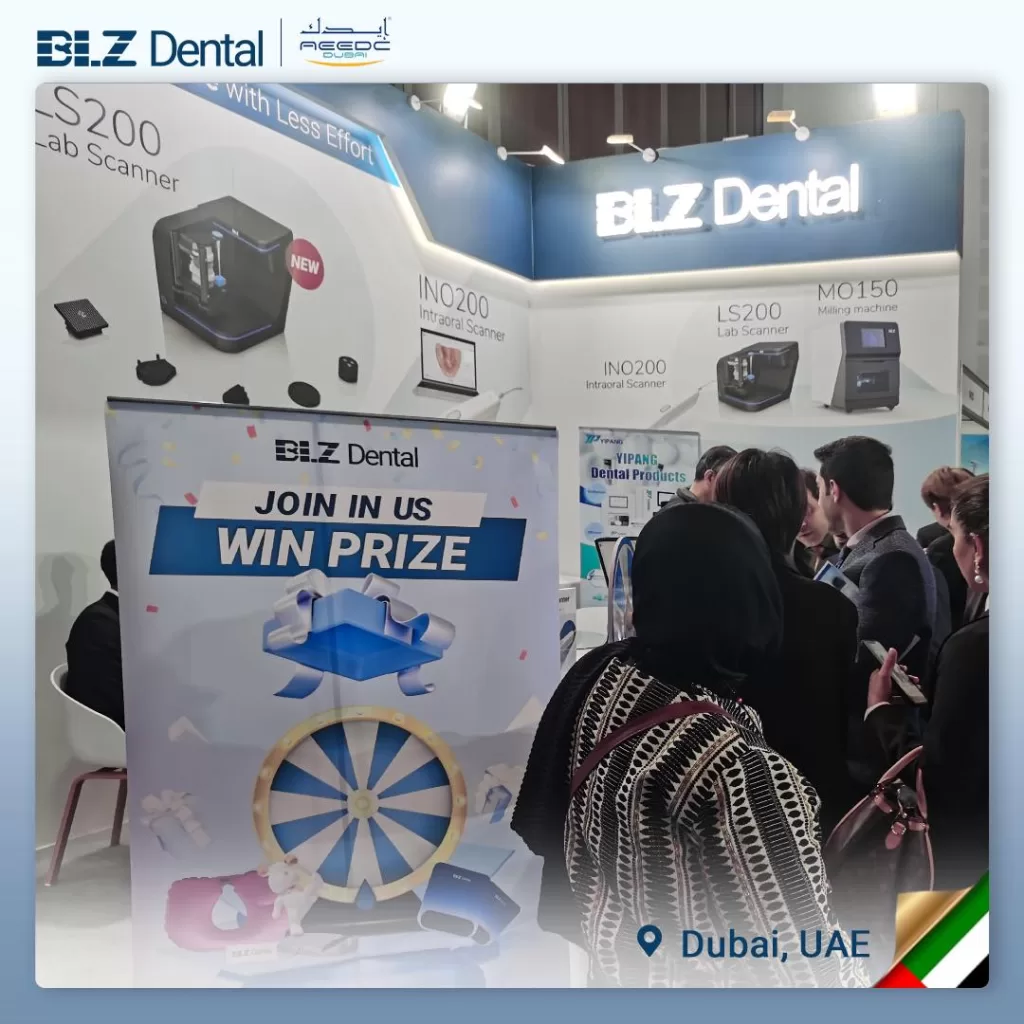 blz dental event for AEEDC Dubai exhibition